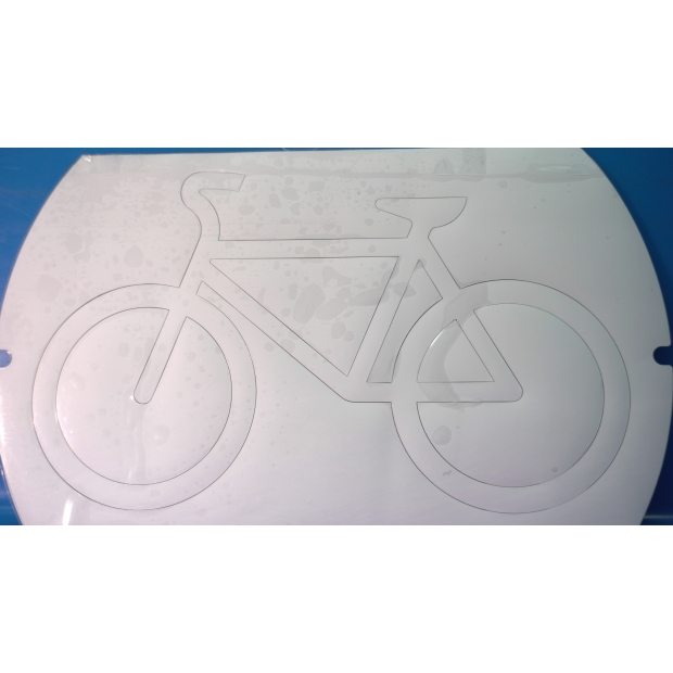 腳踏車配件造型遮噴膠帶